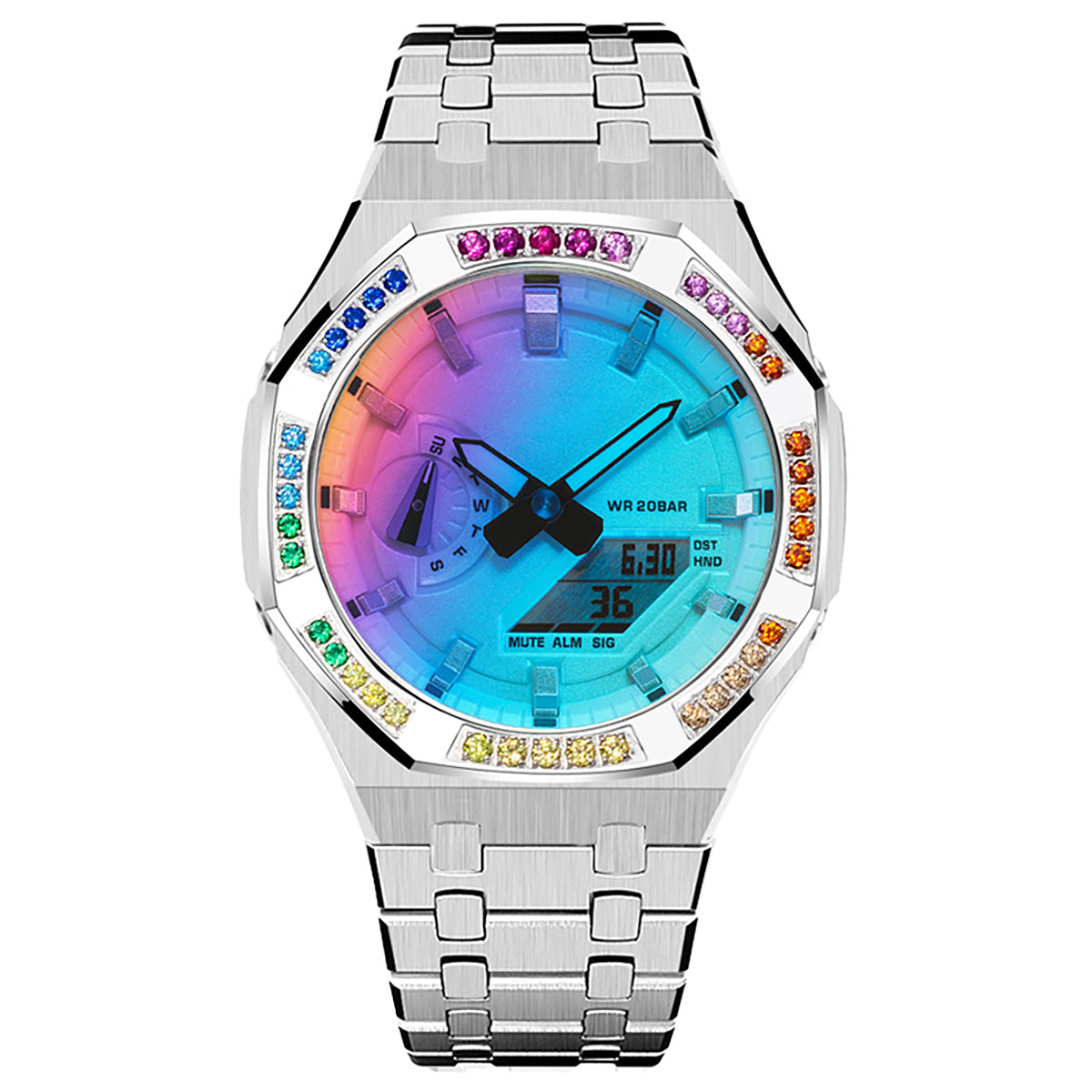 2100 MOD KIT-OAK BD-R SILVER SS