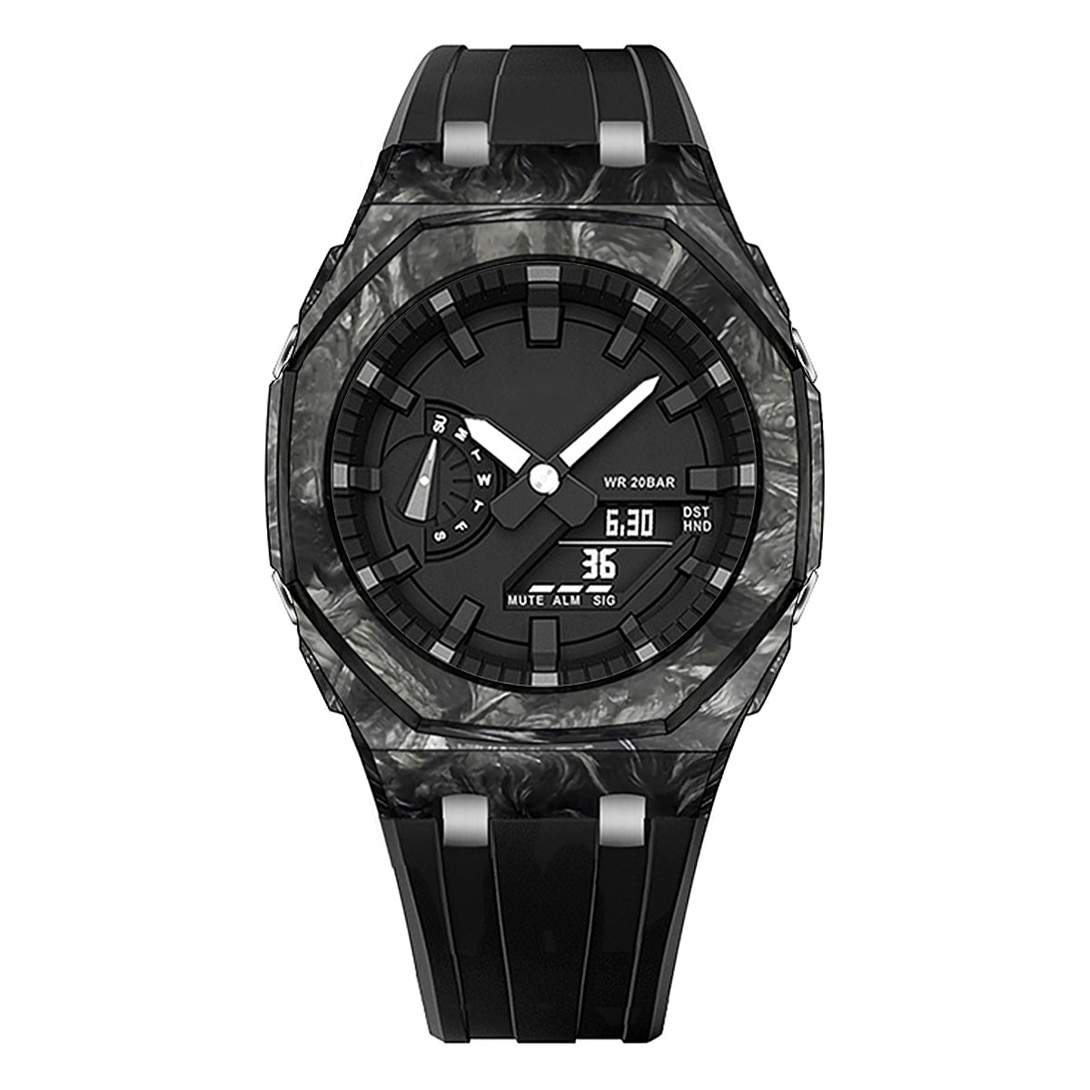 2100 MOD KIT-OAK OFFSHORE CARBON FIBER SILVER RS