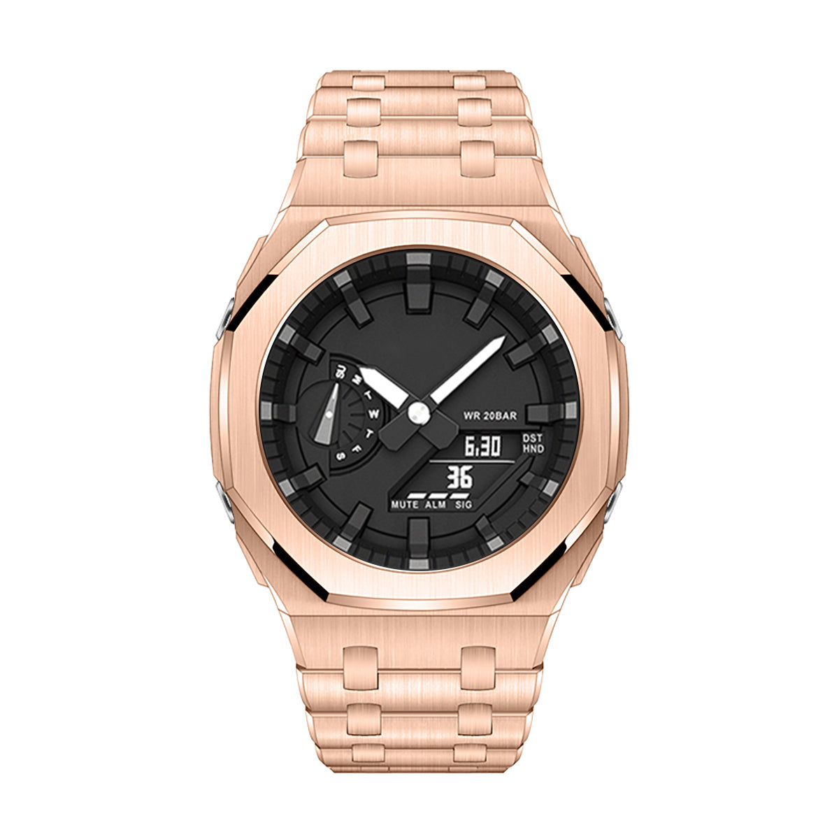 2100 MOD KIT-OAK OFFSHORE ROSEGOLD SS