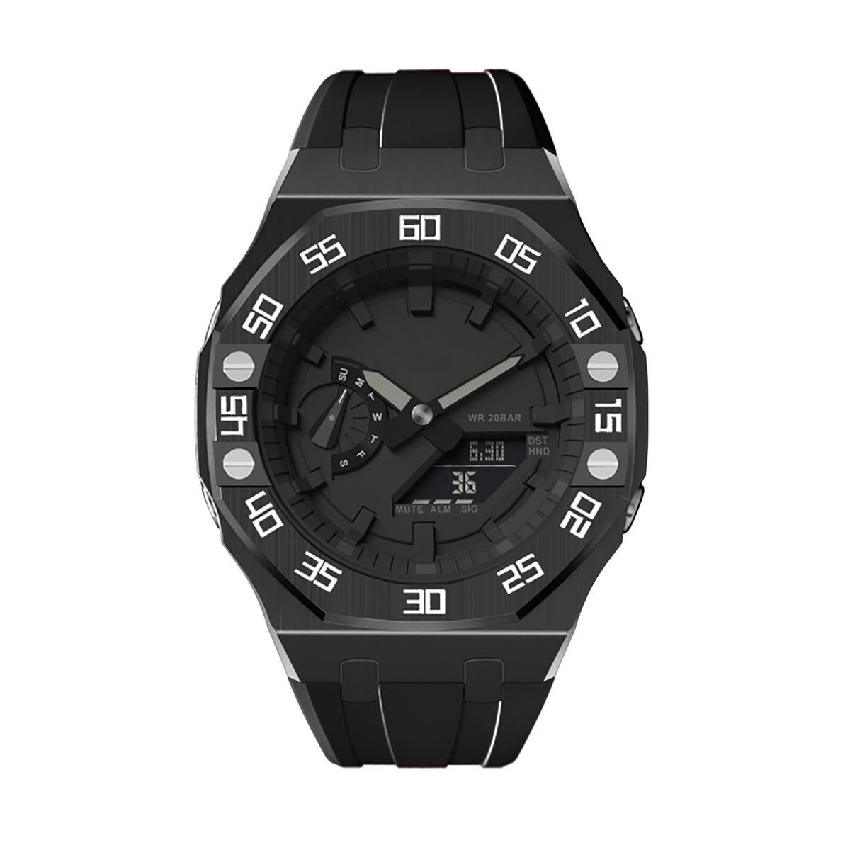 2100 MOD KIT-OAK4 NUMBERS BLACK-WH RS