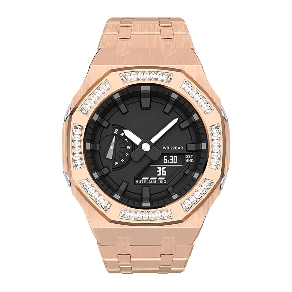 2100 MOD KIT-OAK BD ROSEGOLD SS