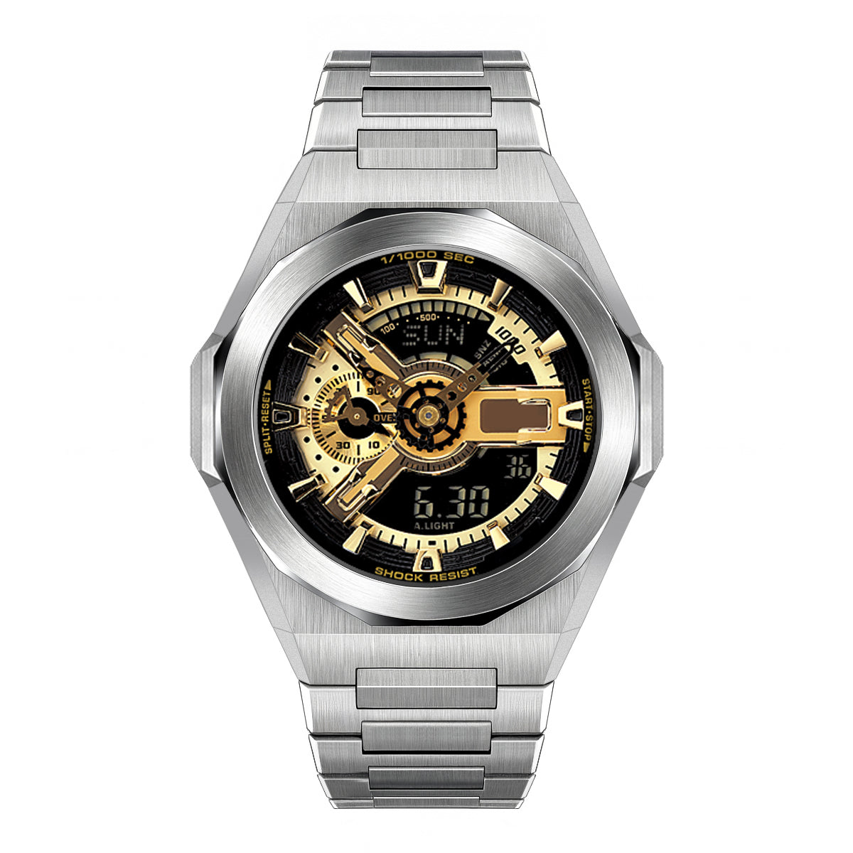 GA110 MOD KIT-SKYLINE SILVER SS