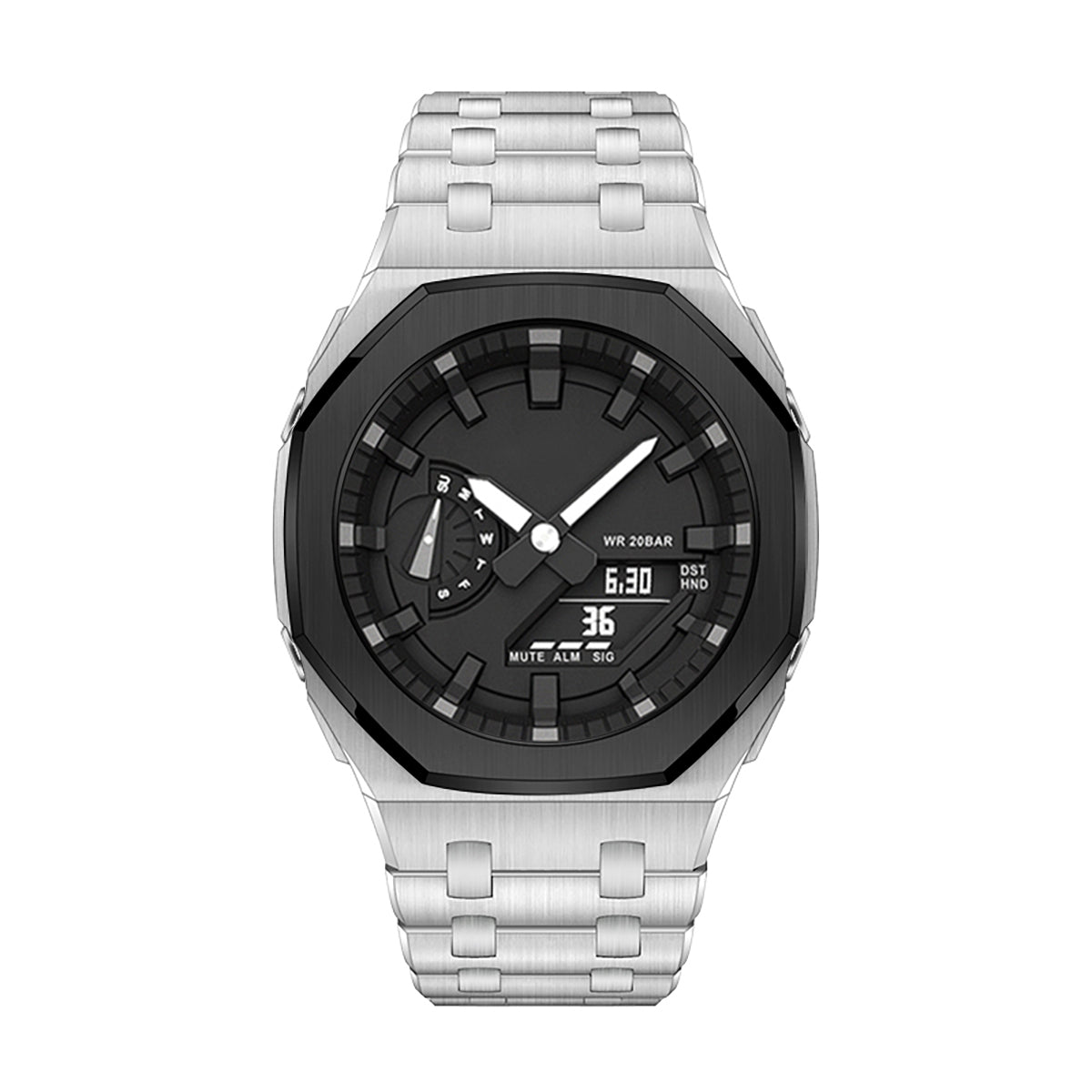 2100 MOD KIT-OAK OFFSHORE B-SILVER SS