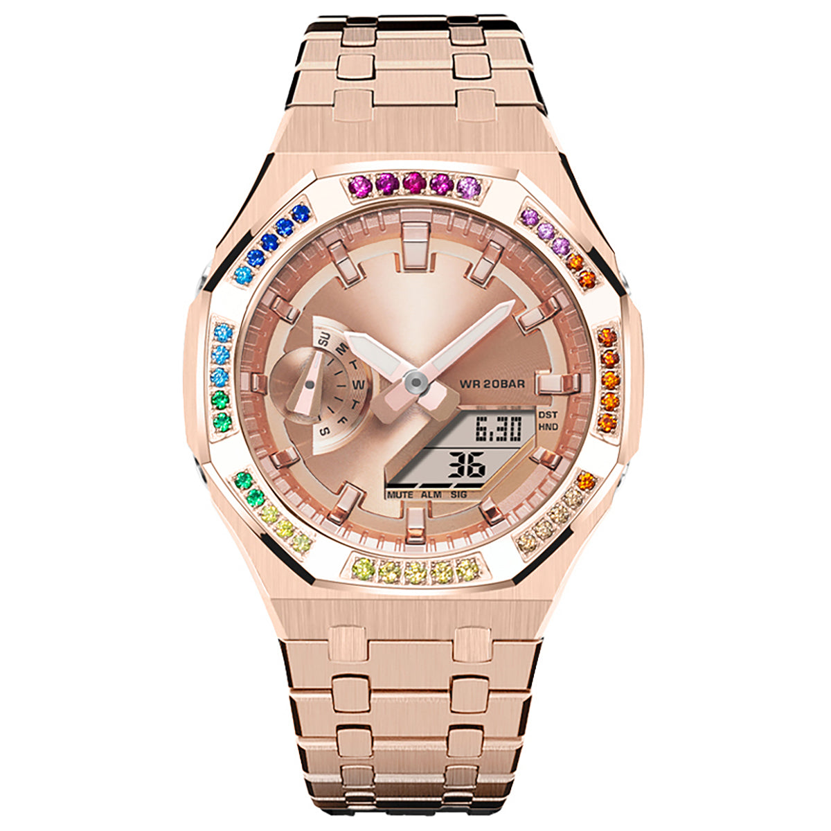 2100 MOD KIT-OAK BD-R ROSEGOLD SS