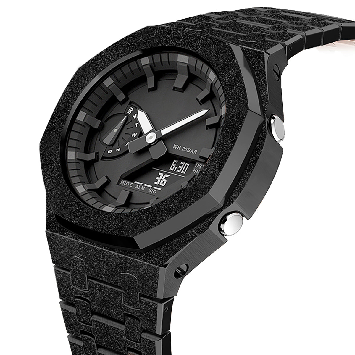 2100 MOD KIT-OAK4 FROSTED BLACK SS