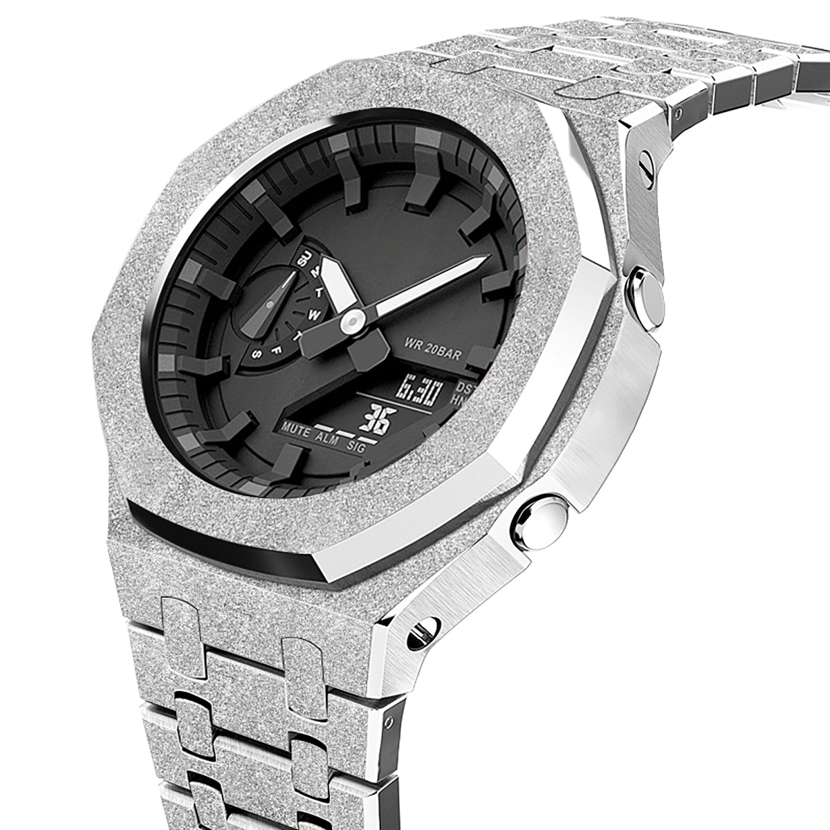 2100 MOD KIT-OAK4 FROSTED SILVER SS