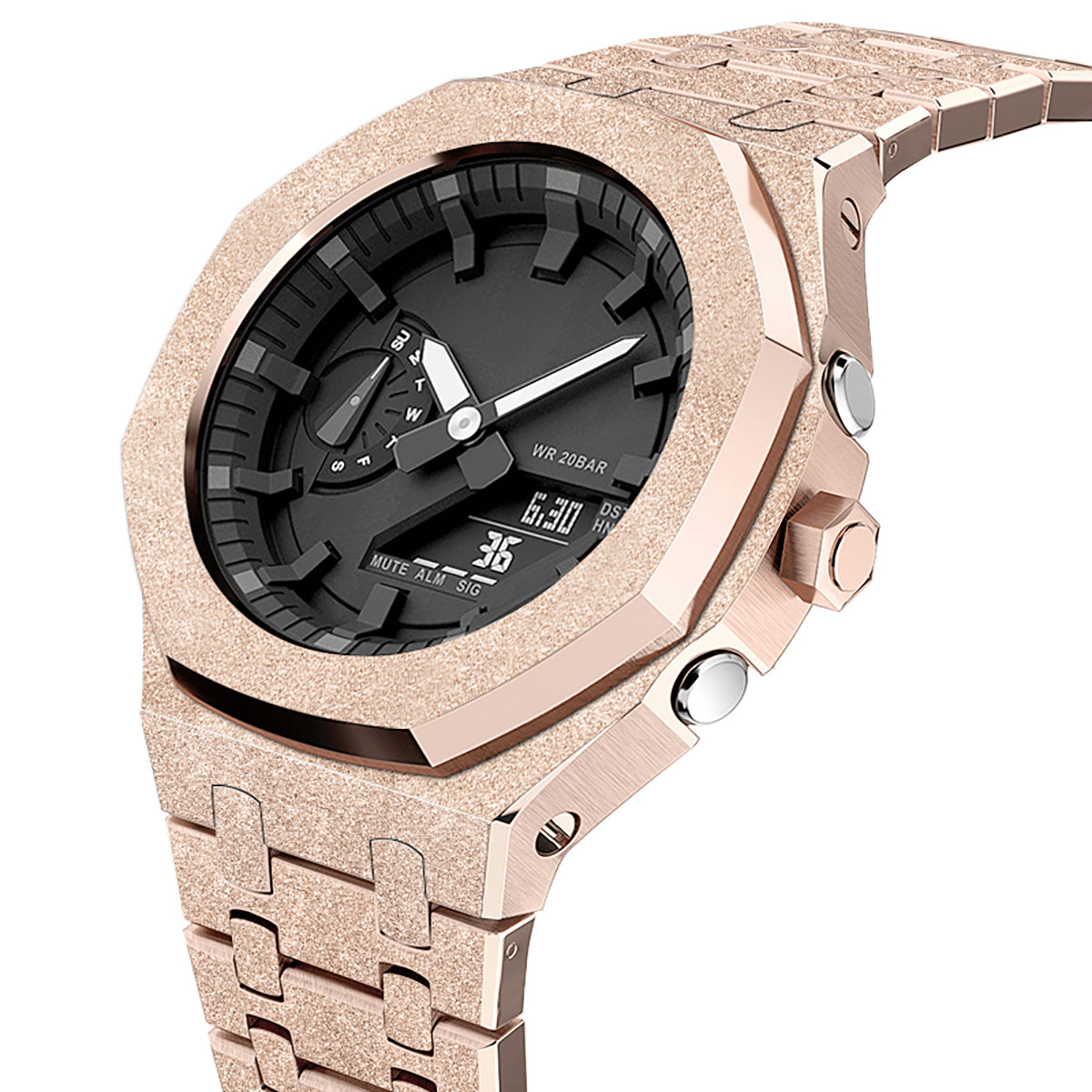 2100 MOD KIT-OAK5 FROSTED ROSEGOLD SS