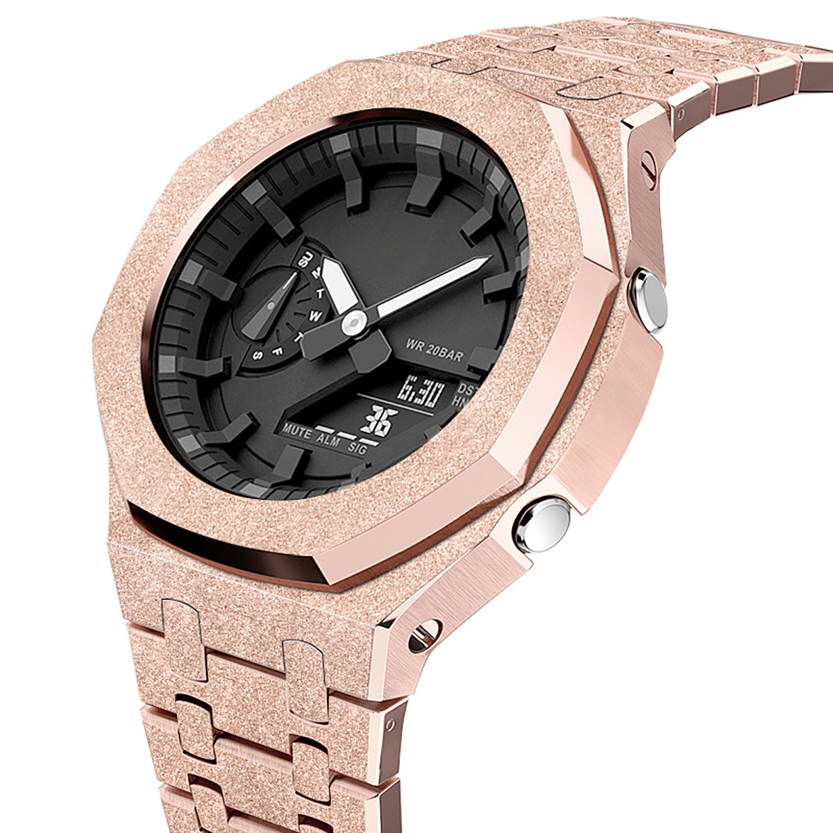 2100 MOD KIT-OAK4 FROSTED ROSEGOLD SS