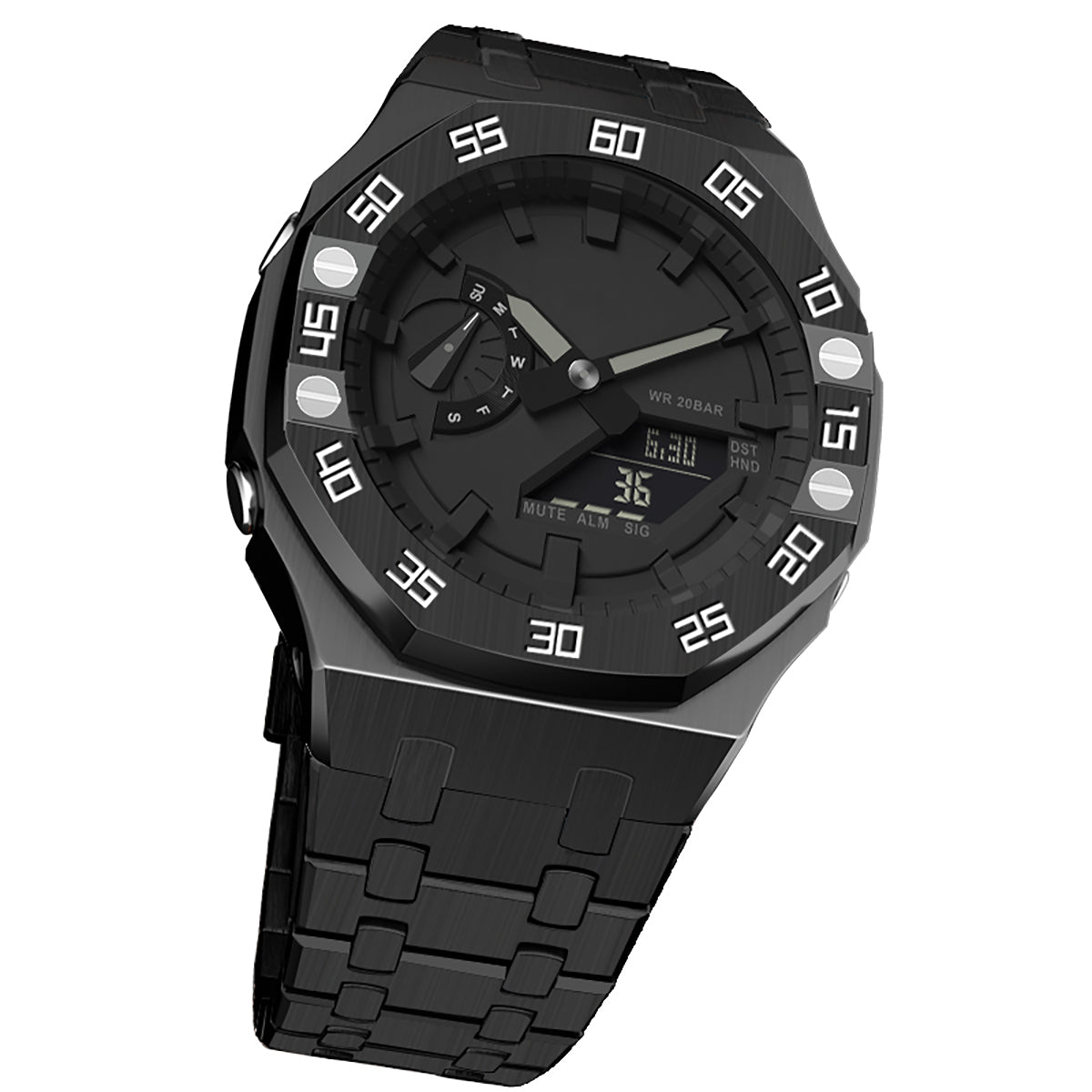 2100 MOD KIT-OAK4 NUMBERS BLACK-WH SS