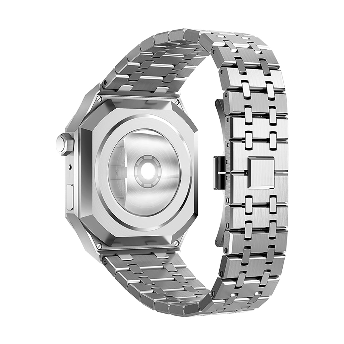 APPLE WATCH MOD KIT-OAK SILVER SS