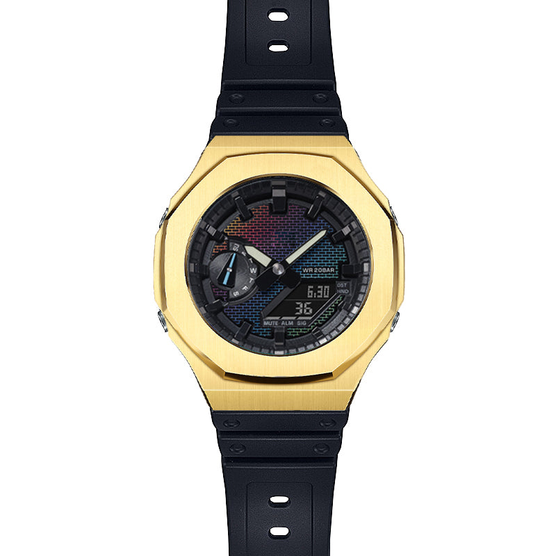 2100 MOD CASE-OAK2 GOLD