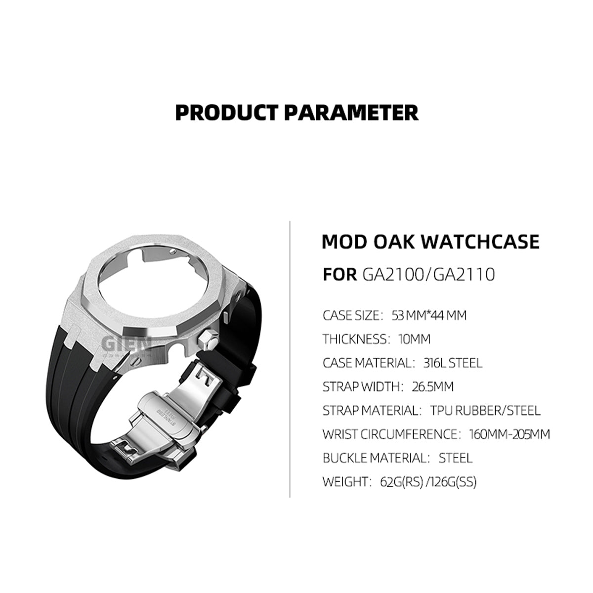 2100 MOD KIT-OAK5 FROSTED BLACK RS