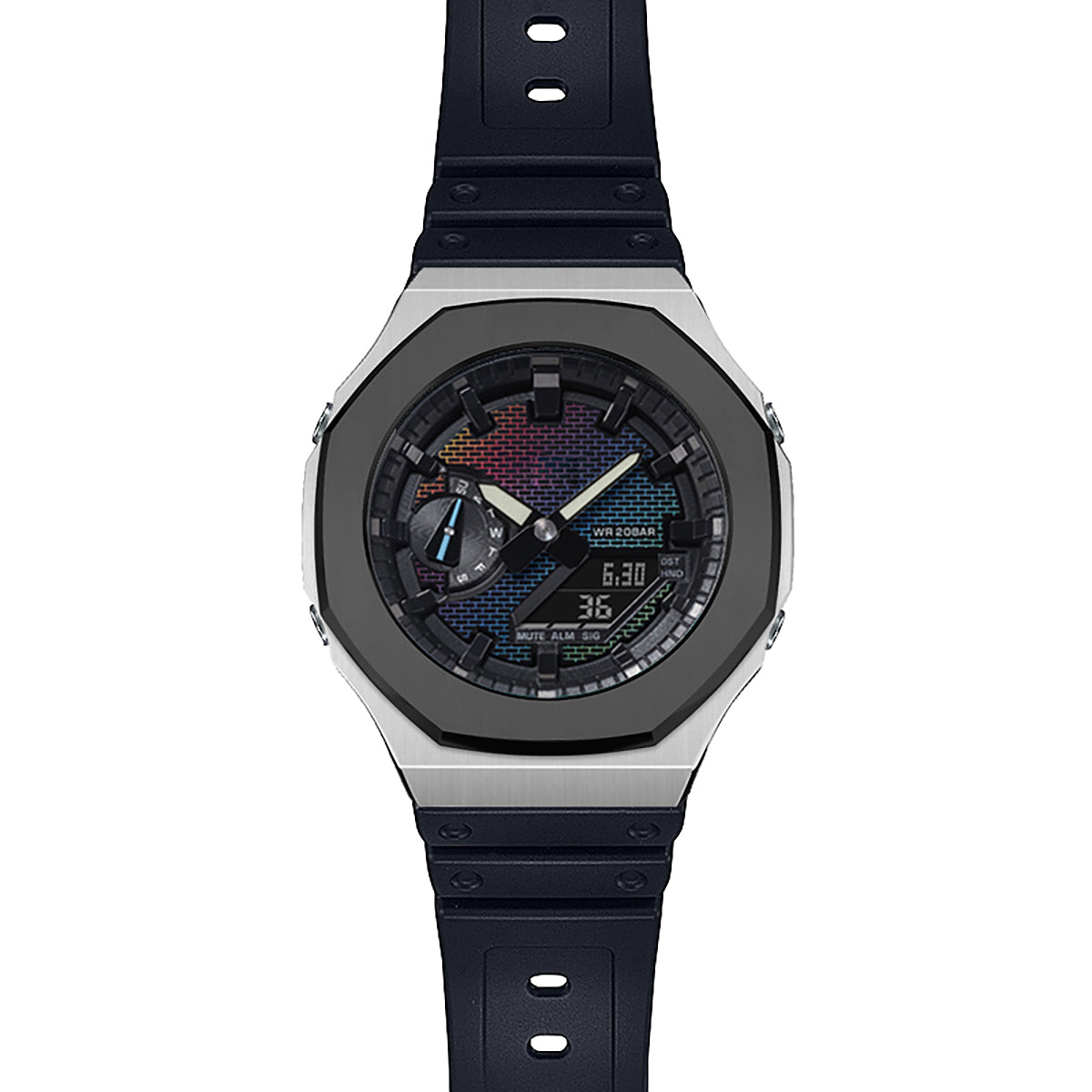 2100 MOD CASE-OAK2 B-SILVER