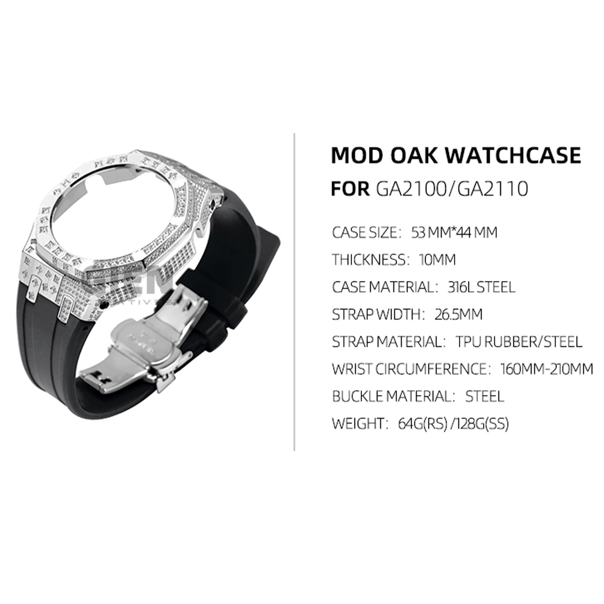 2100 MOD KIT-OAK SD SILVER RS