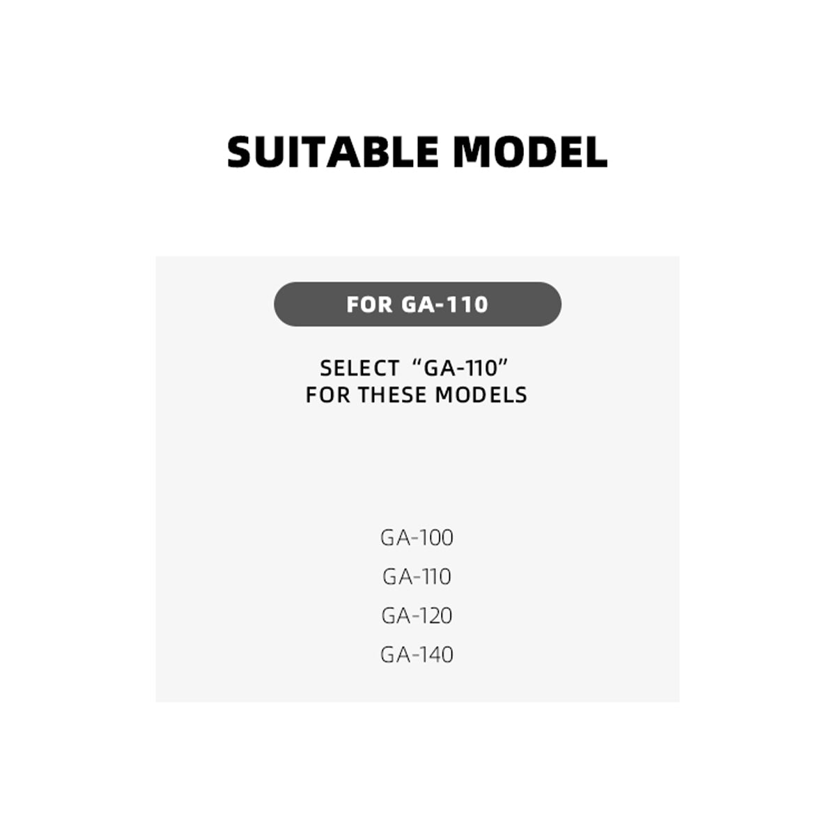 GA110 MOD KIT-SKYLINE SILVER SS