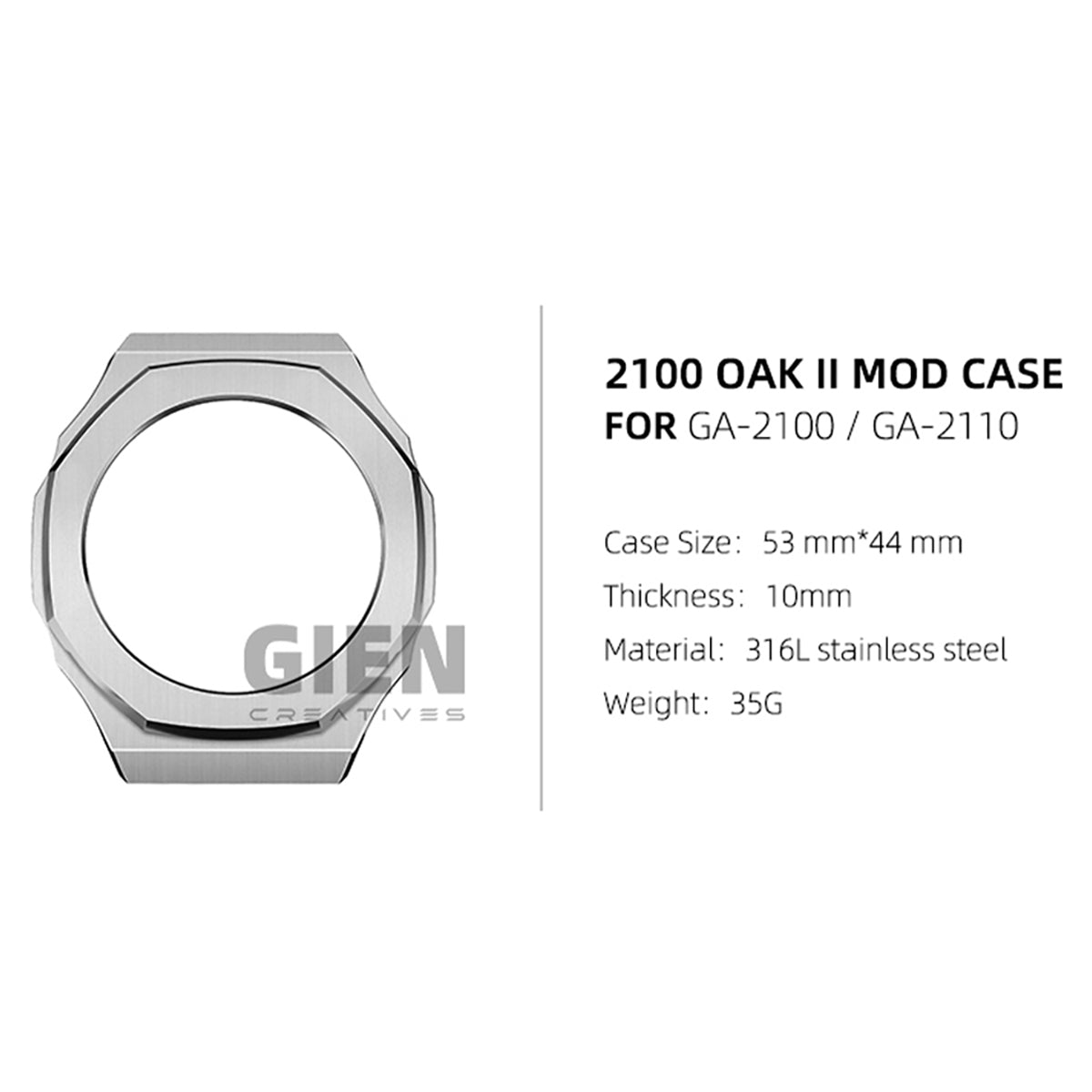 2100 MOD CASE-OAK2 GOLD