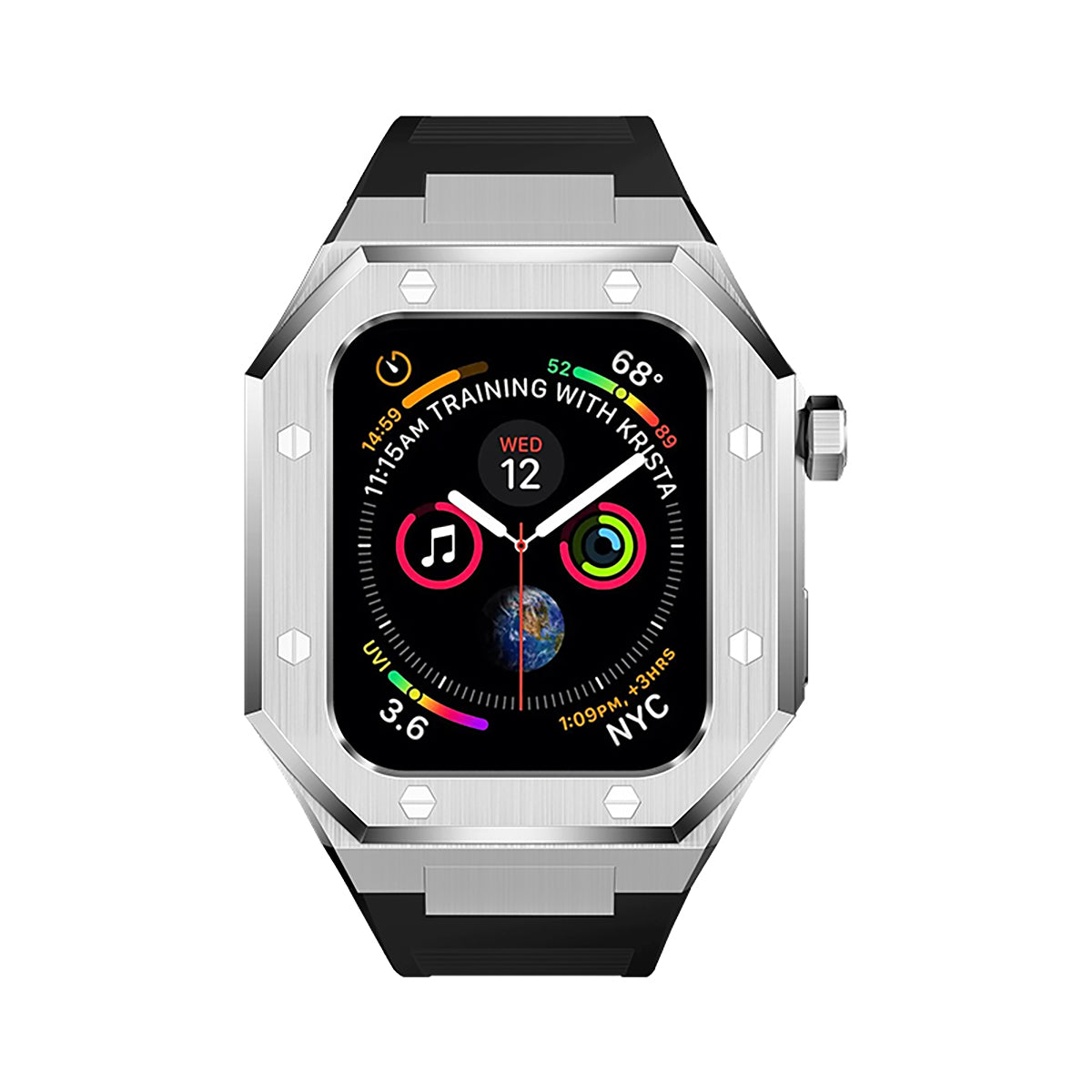 APPLE WATCH MOD KIT-ES SILVER RS