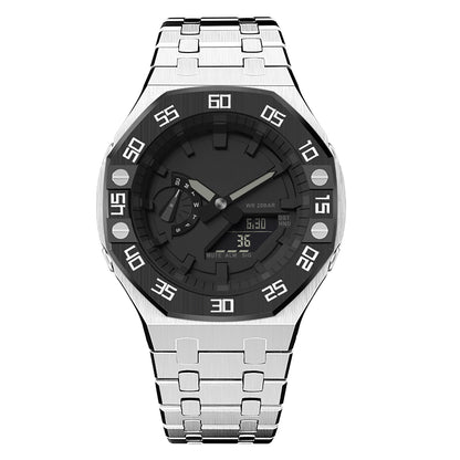 2100 MOD KIT-OAK4 NUMBERS BK SILVER-WH SS