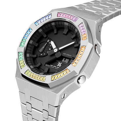 2100 MOD KIT-OAK BD-R SILVER SS