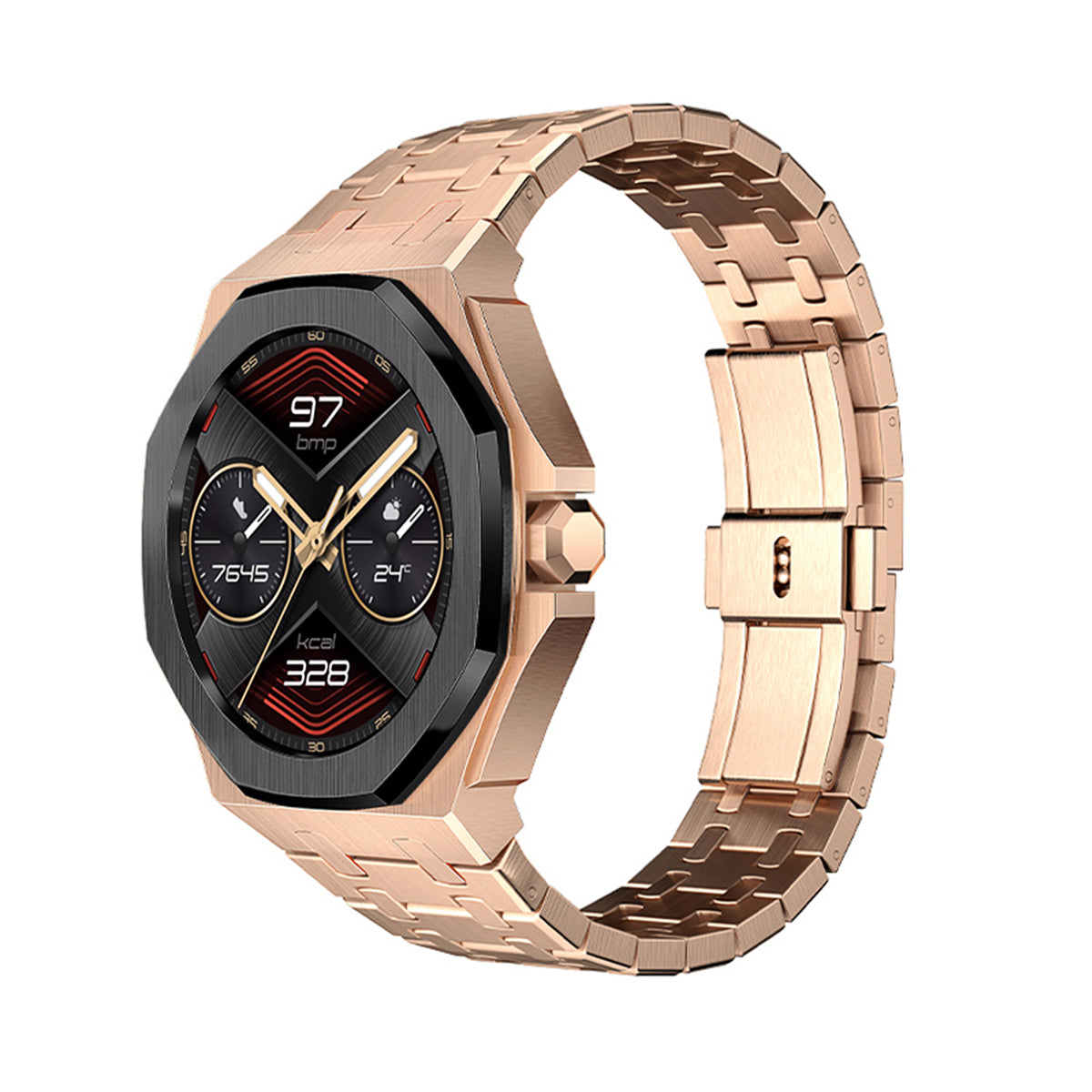 GTCYBER MOD KIT-OAK B-ROSEGOLD SS