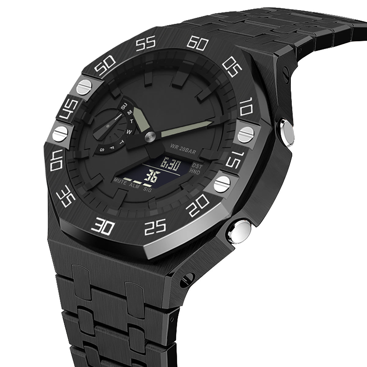 2100 MOD KIT-OAK4 NUMBERS BLACK-WH SS