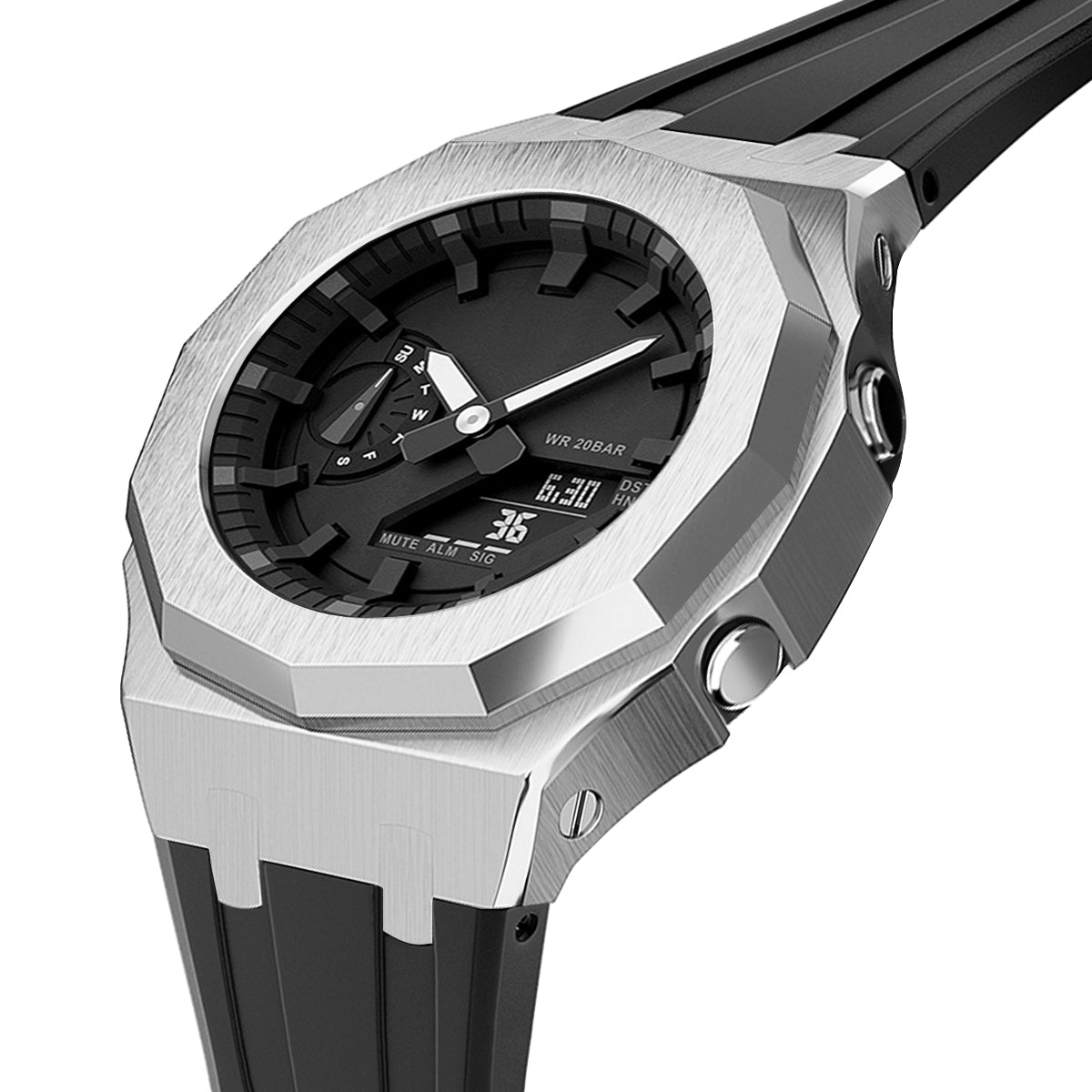 2100 MOD KIT-OAK4 DODECAGON SILVER RS