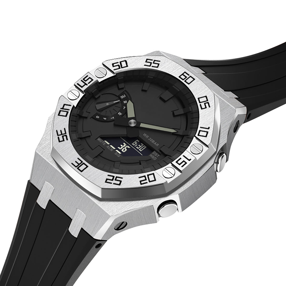 2100 MOD KIT-OAK4 NUMBERS SILVER-B RS