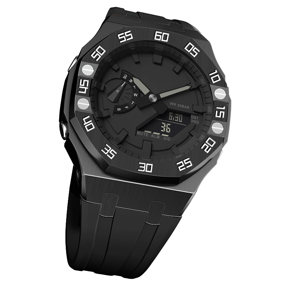 2100 MOD KIT-OAK4 NUMBERS BLACK-WH RS