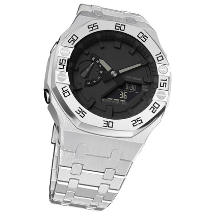 2100 MOD KIT-OAK4 NUMBERS SILVER-B SS