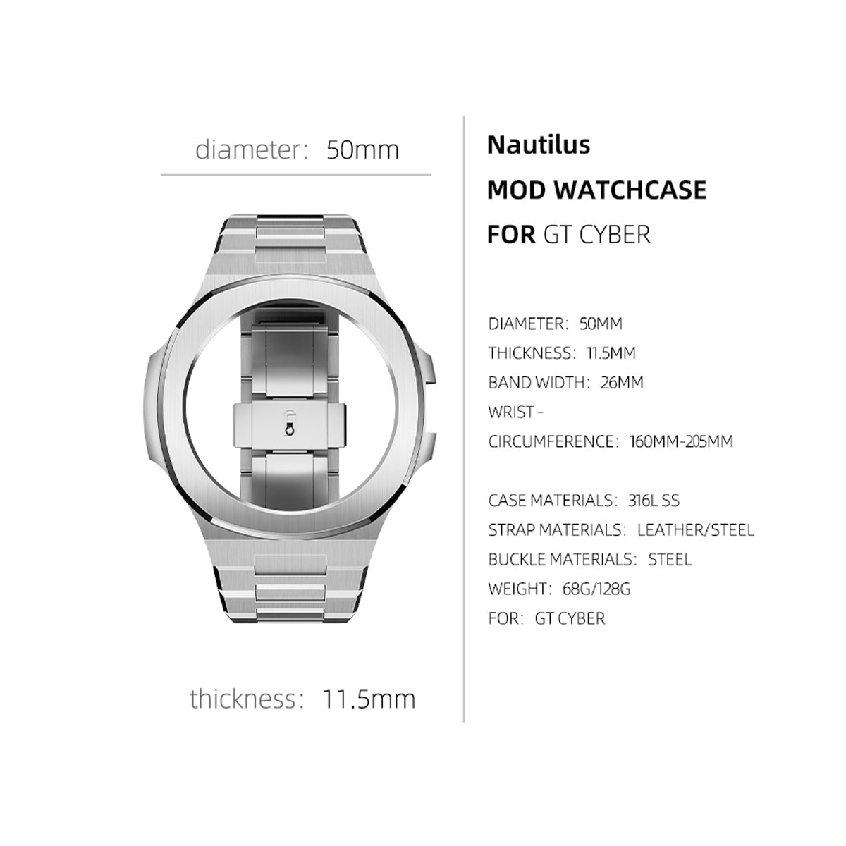 GTCYBER MOD KIT-NAUTILUS GOLD LS