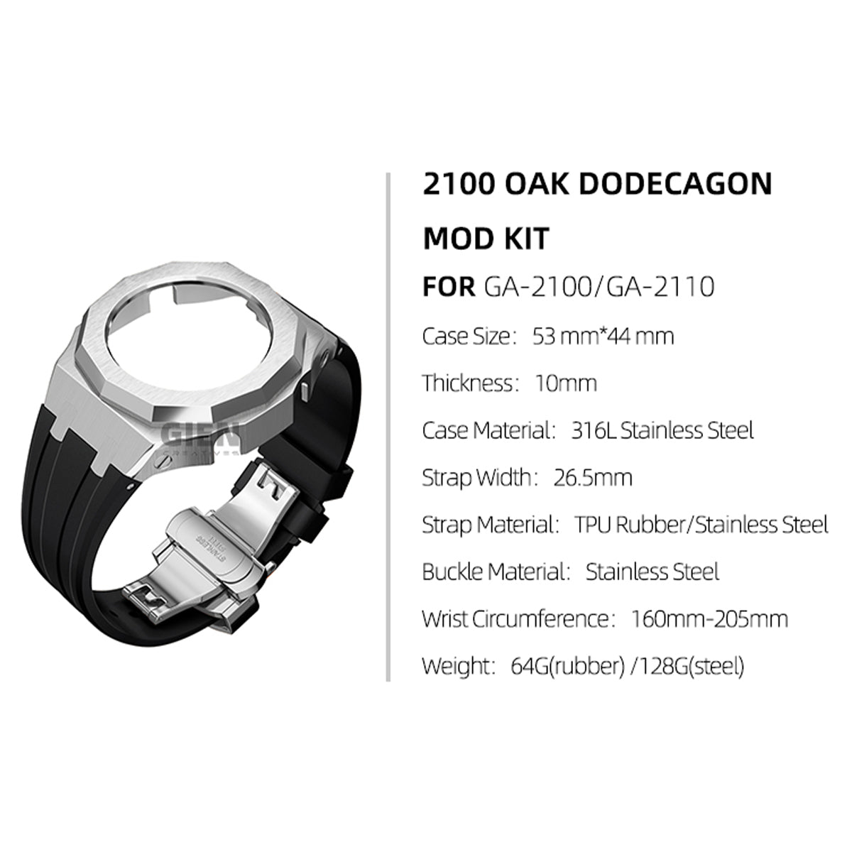 2100 MOD KIT-OAK4 DODECAGON GUN RS