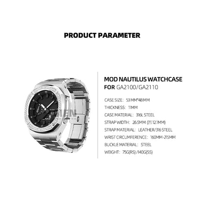 2100 MOD KIT-NAUTILUS BD SILVER LS