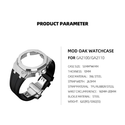 2100 MOD KIT-OAK5 FROSTED SILVER RS