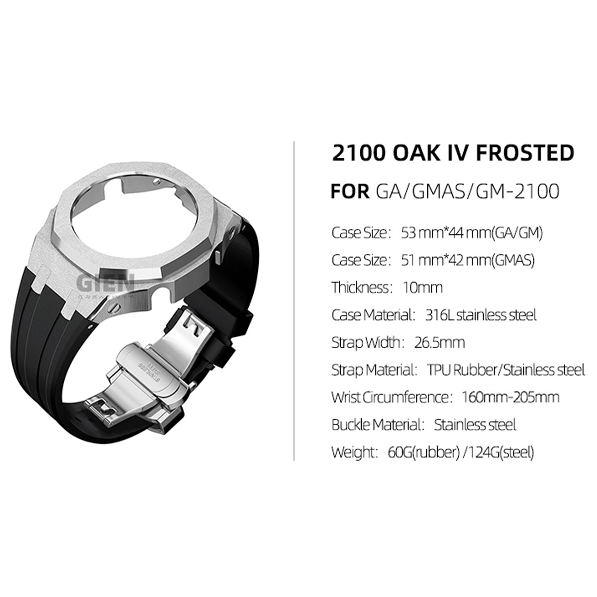 2100 MOD KIT-OAK4 FROSTED BLACK RS